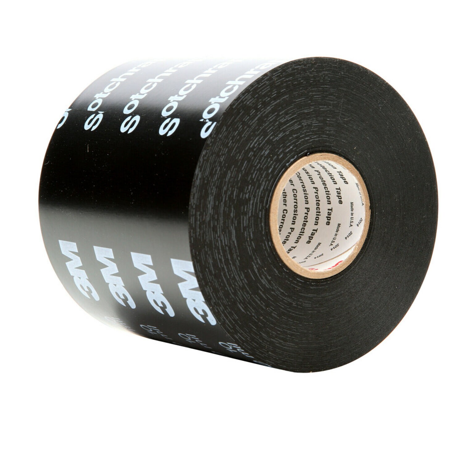 7010397563 - 3M Scotchrap Vinyl Corrosion Protection Tape 50, 4 in x 100 ft, Printed, Black, 12 rolls/Case