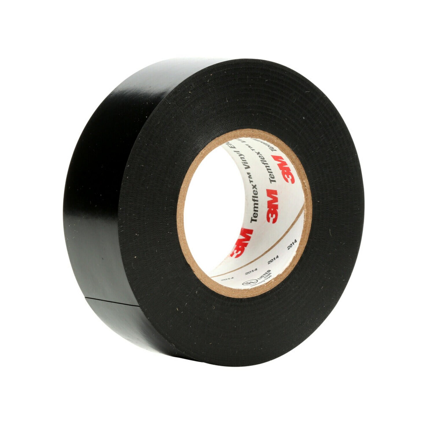 7010399125 - 3M Temflex Vinyl Electrical Tape 1700, 2 in x 36 yd, Black, 25 rolls/Case