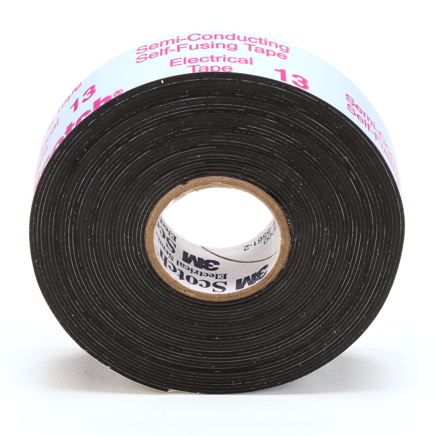 7000007284 - Scotch Electrical Semi-Conducting Tape 13, 3/4 in x 15 ft, Printed, Black, 50 rolls/Case, BULK