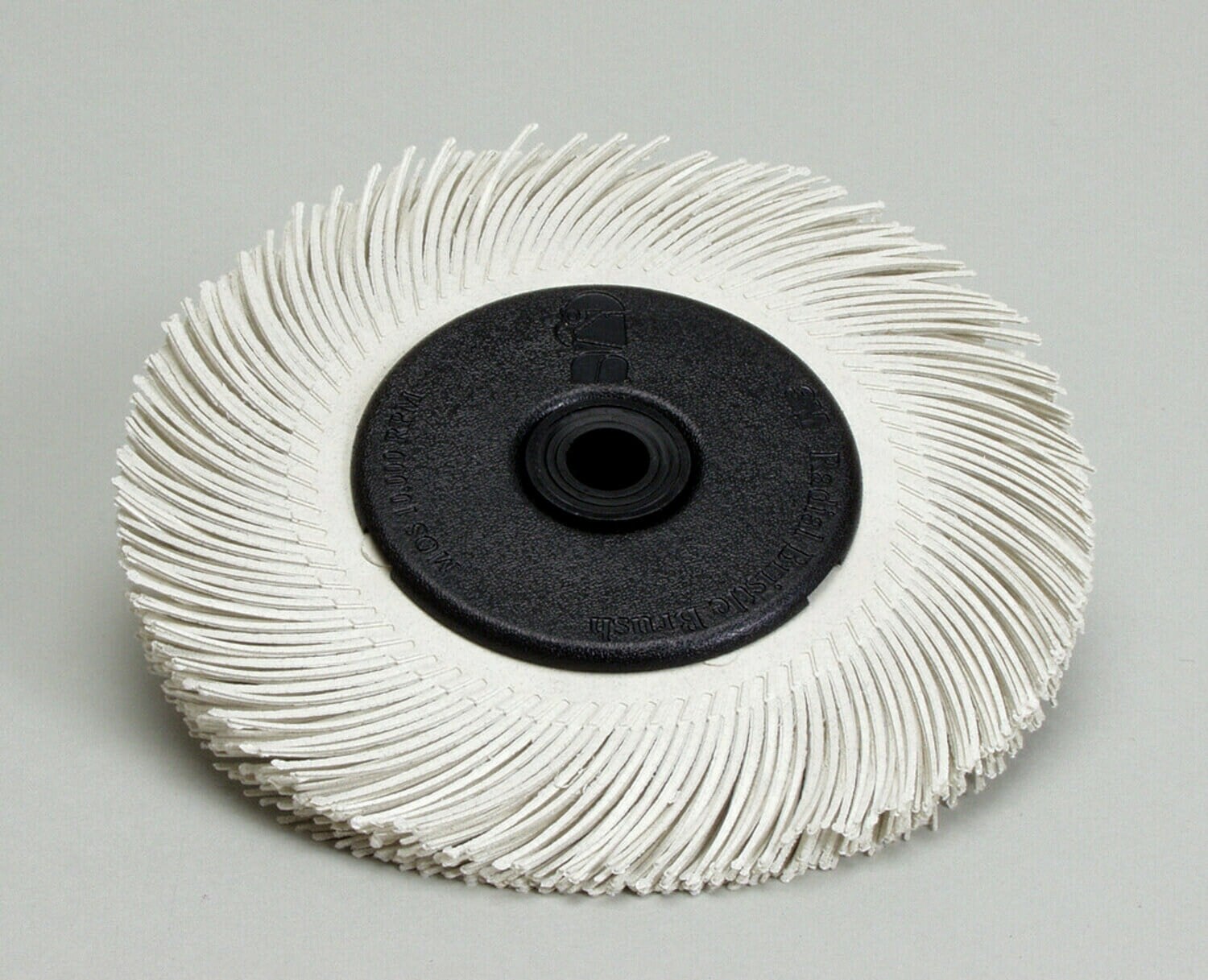 7100138338 - Scotch-Brite Radial Bristle Brush, BB-ZB, 120, Type C, 7-5/8 in x 1 in x 1-1/4 in, w/Flange, 2 ea/Case
