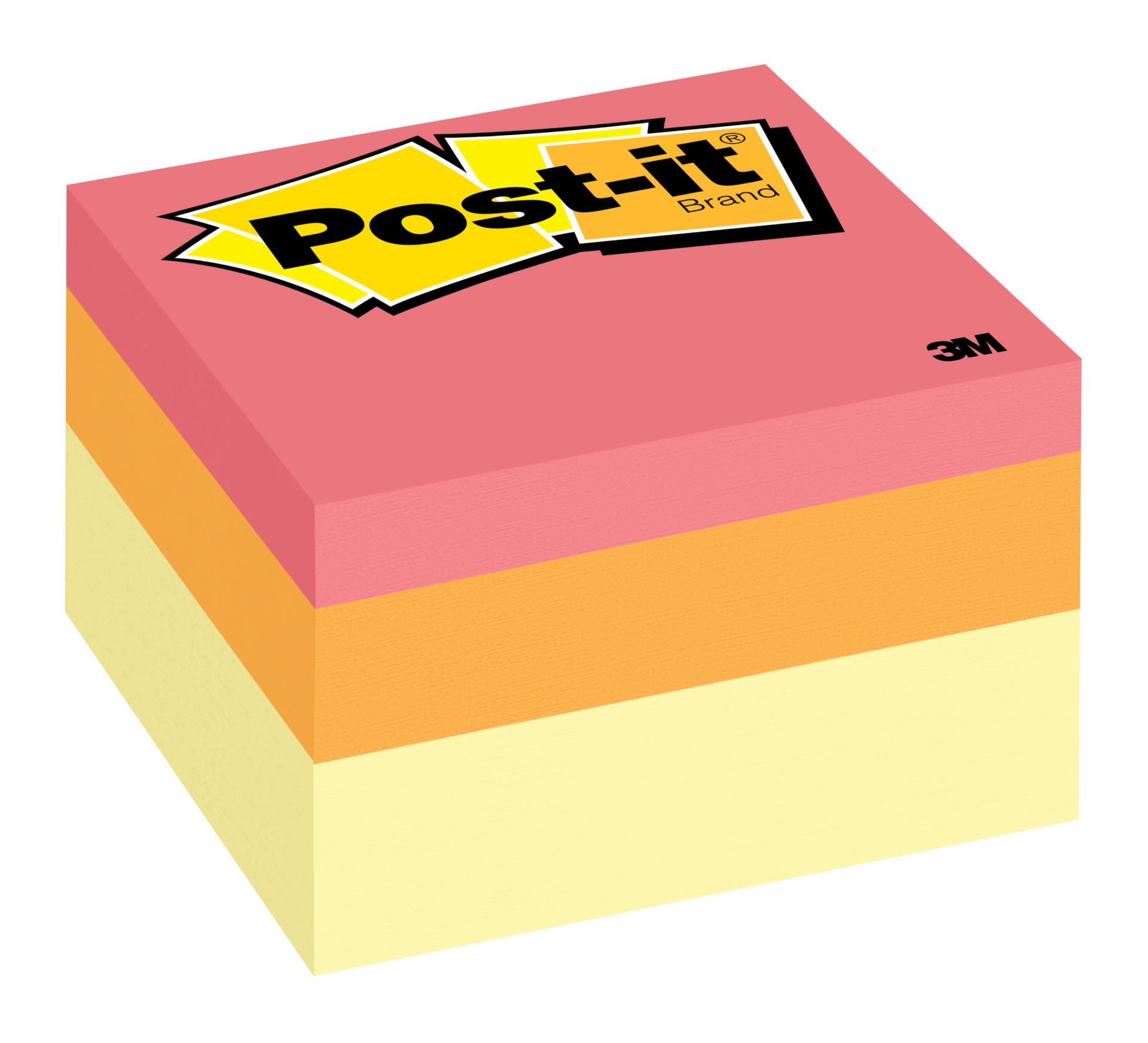 7010371009 - Post-it® Notes Cube 2053-AU 3 in x 3 in, Canary Wave