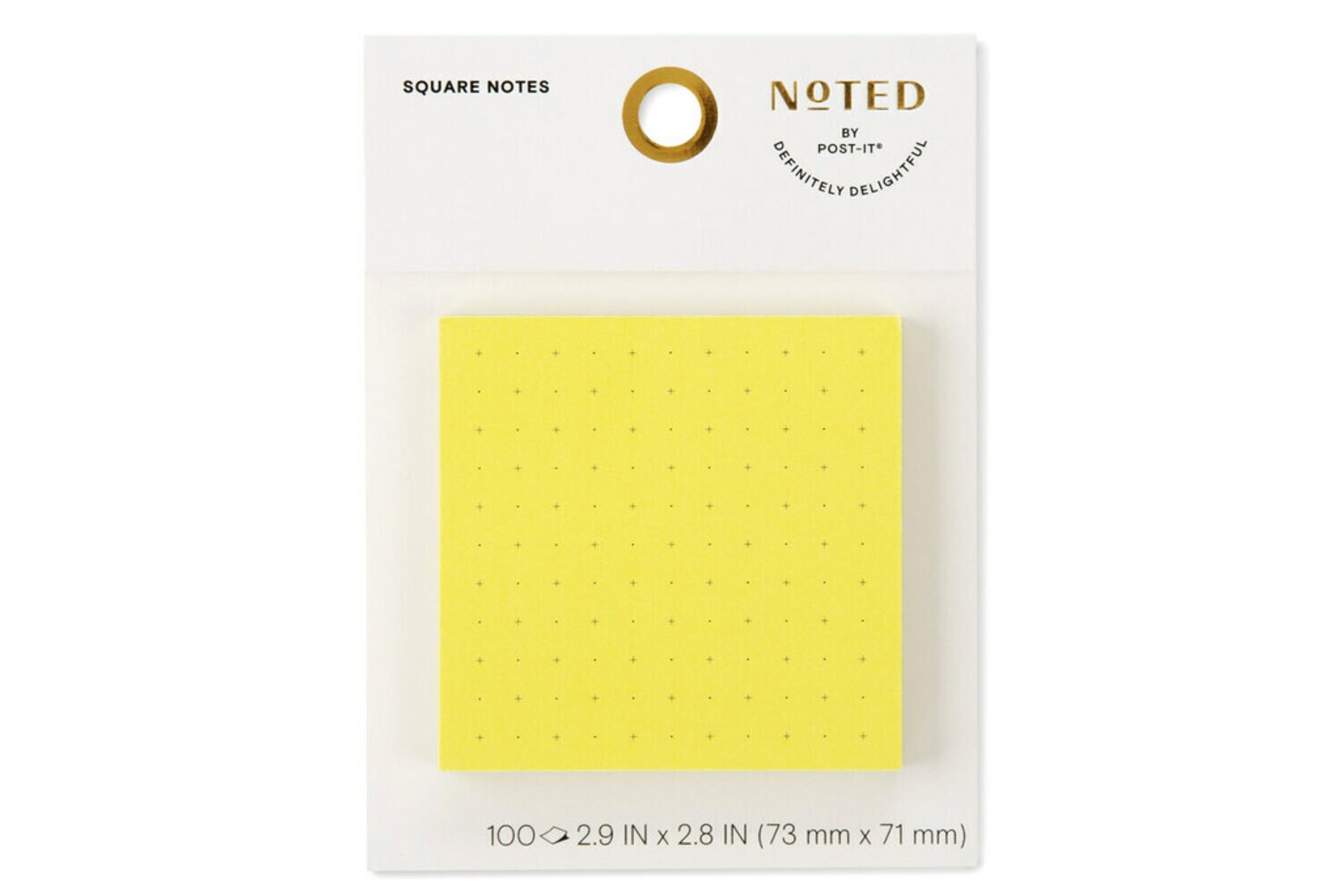 7100256501 - Post-it Printed Notes NTD-33-DOT, 2.9 in x 2.8 in (73 mm x 71 mm)