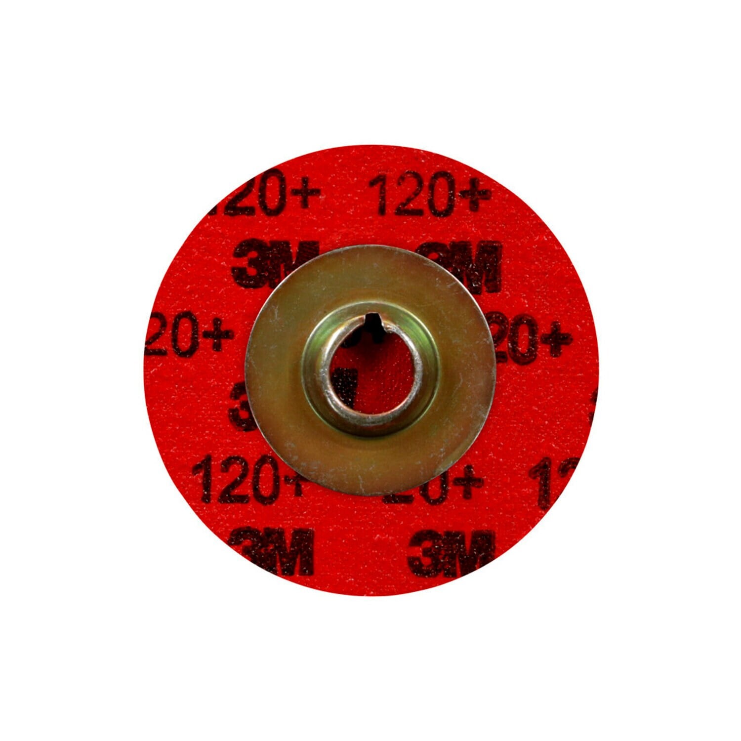 7100254434 - 3M Cubitron II Roloc Durable Edge Disc 984F, 120+ YF-weight, TSM, Maroon, 2 in, Die RS200PM, 50/Carton, 200 ea/Case