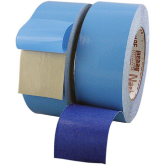  - Nashua Clean Drape 14-Day Sheeting Tape - Natural/Blue 2" x 20Yd