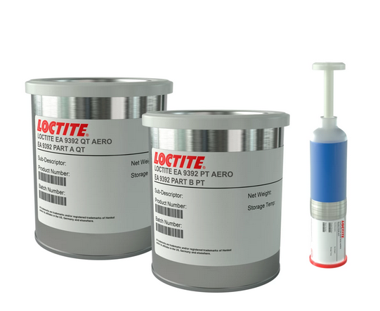 457078 - Loctite EA 9392 AERO Epoxy Paste Adhesive (AKA Hysol EA-9392), Two-Component - QT
