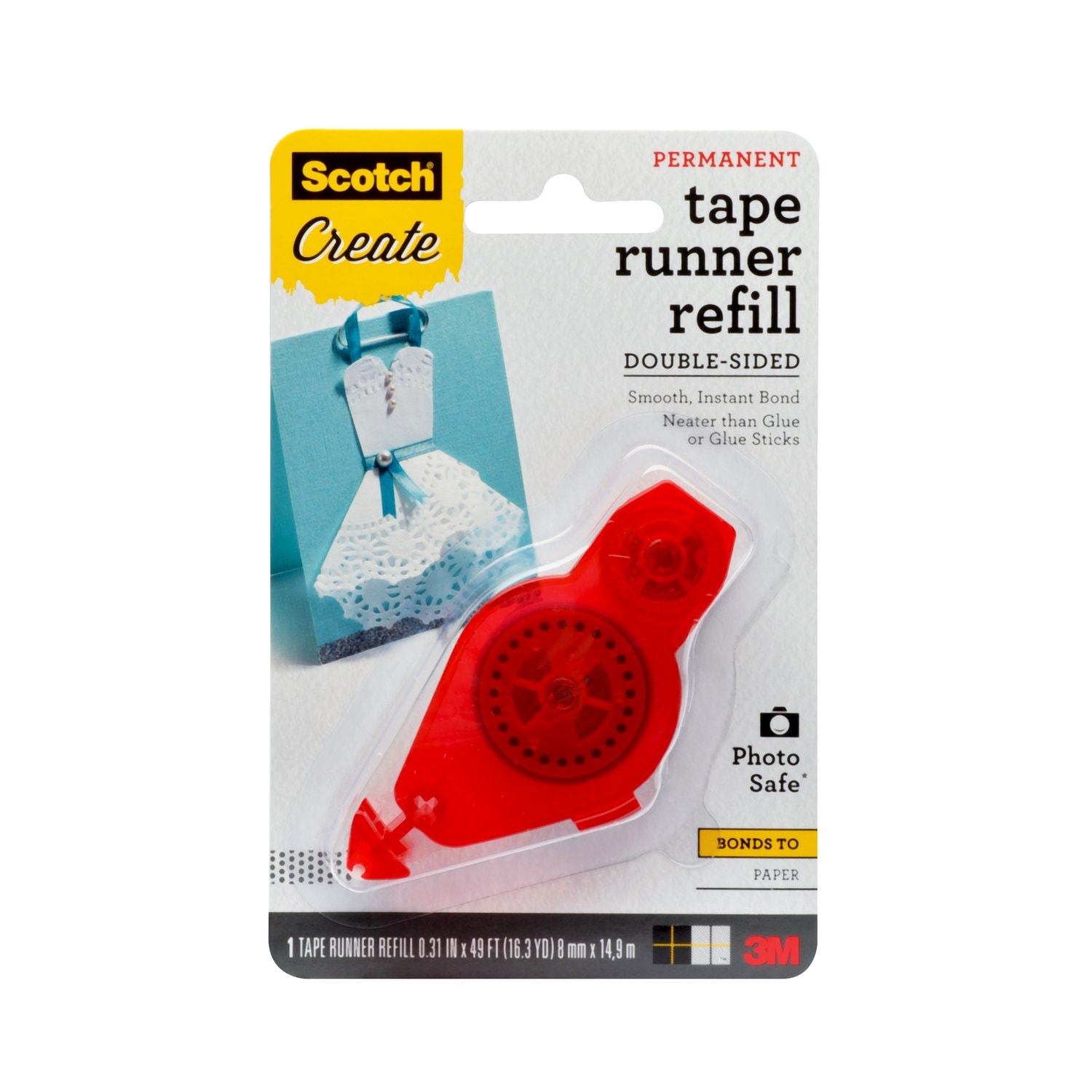 7100275593 - Scotch Tape Runner Refill 055-R-CFT, .31 in x 16.3 yd