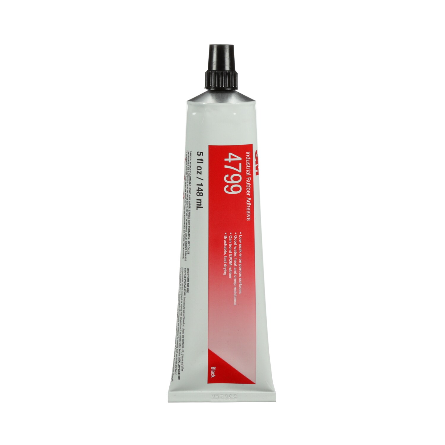 7000121415 - 3M Industrial Adhesive 4799, Black, 5 Oz Tube, 1 Each/Case, Sample