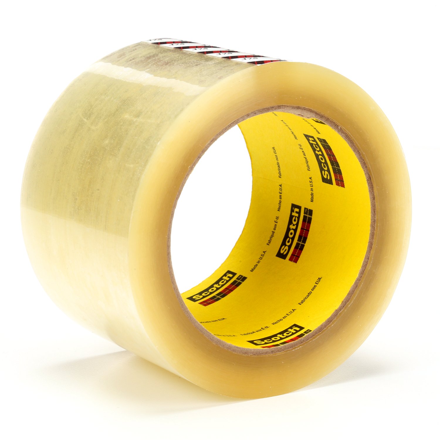 7000001198 - Scotch Box Sealing Tape 375, Clear, 72 mm x 50 m, 24/Case
