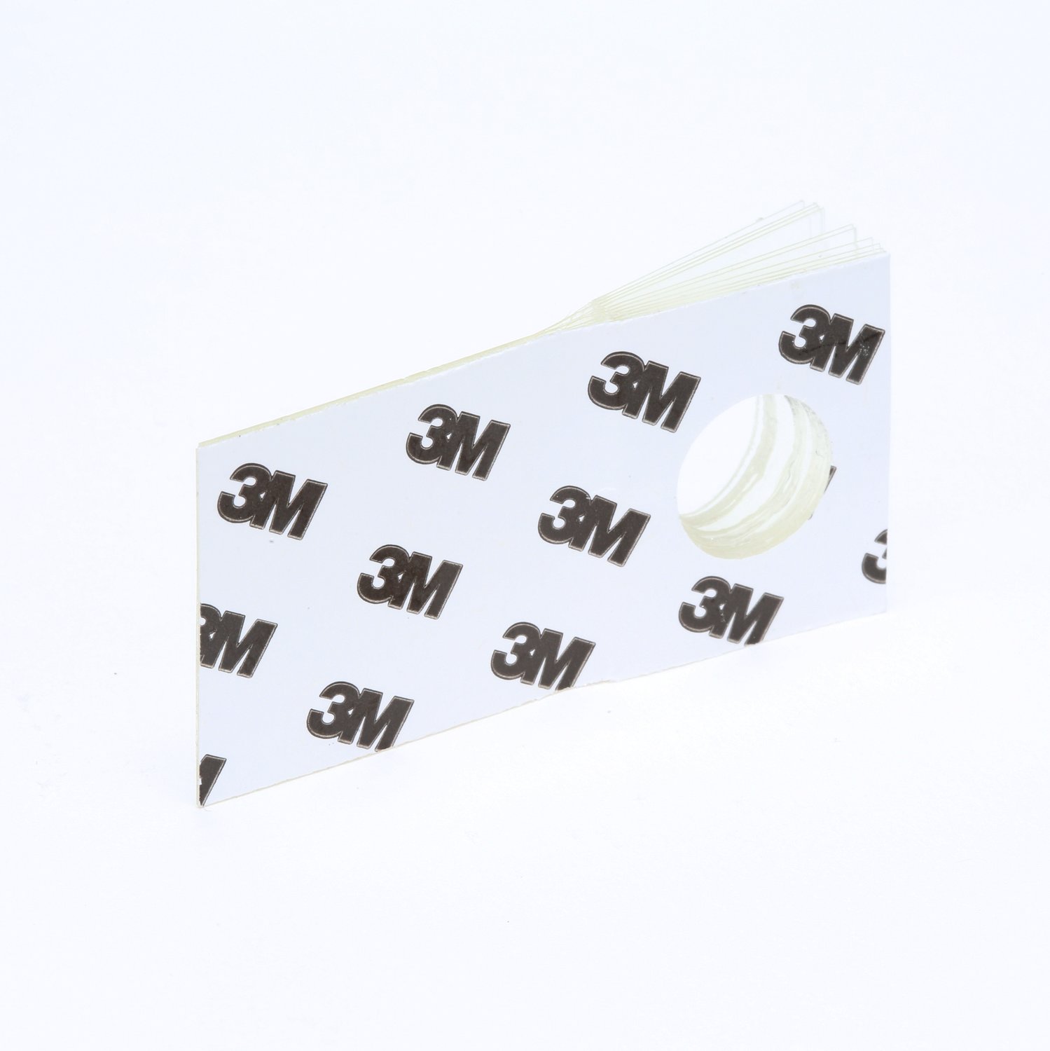 7000051823 - 3M Hang Tab 1074, Clear, 1 in x 2 in, 10 Pack/Case