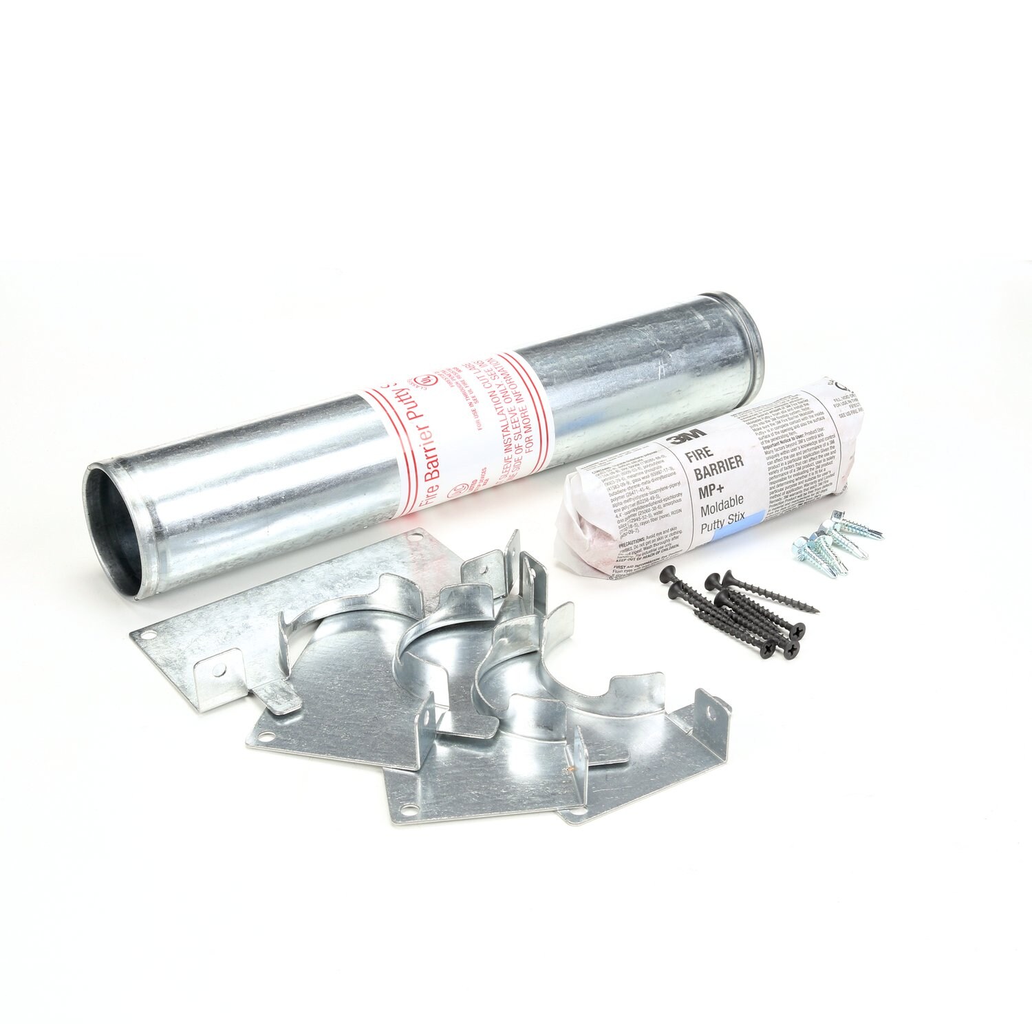 7000145571 - 3M Fire Barrier Putty Sleeve DT200, 2 in Round, 1 Kit/Case