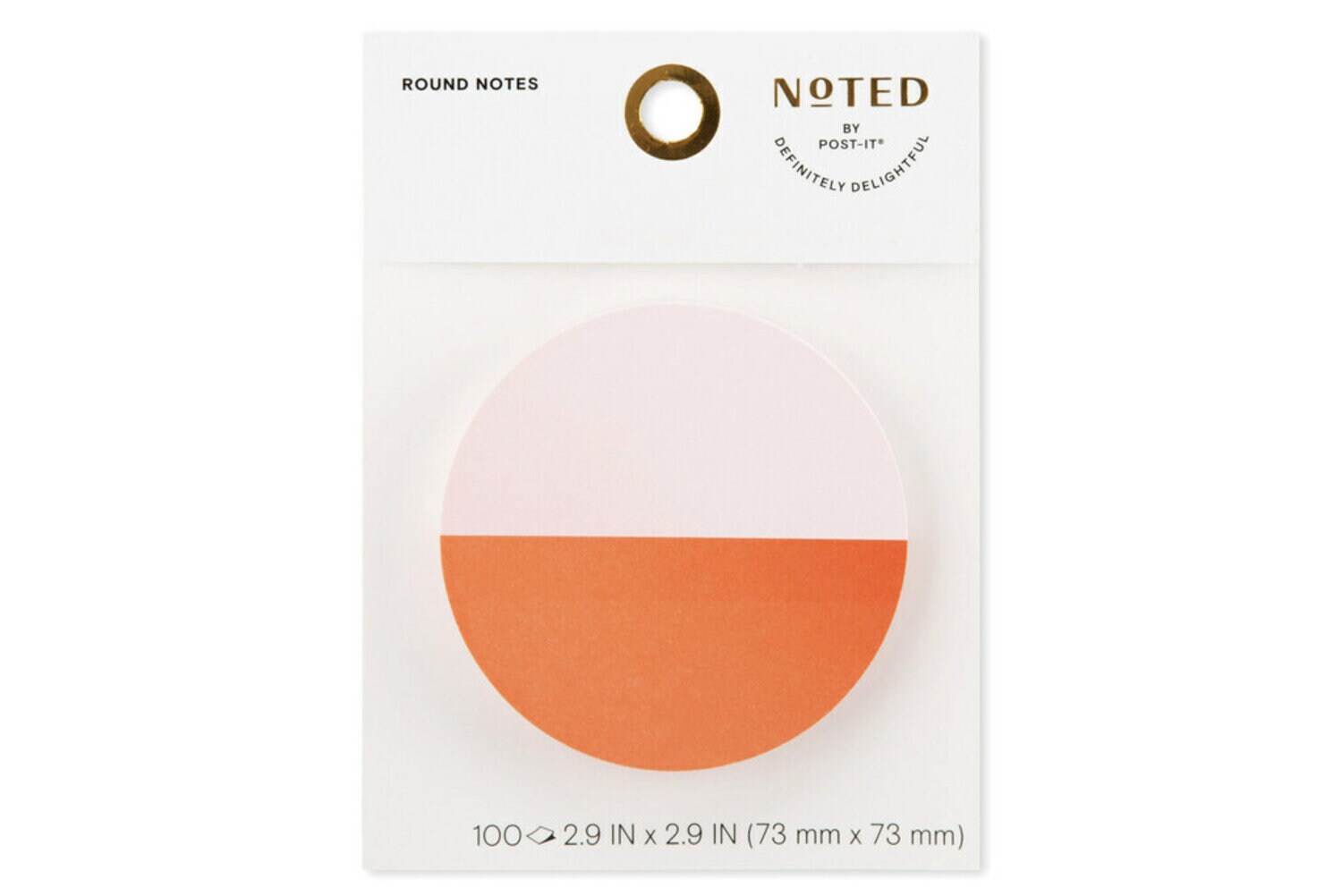 7100256634 - Post-it Printed Notes NTD-3RD-PO, 2.9 in x 2.9 in (73 mm x 73 mm)