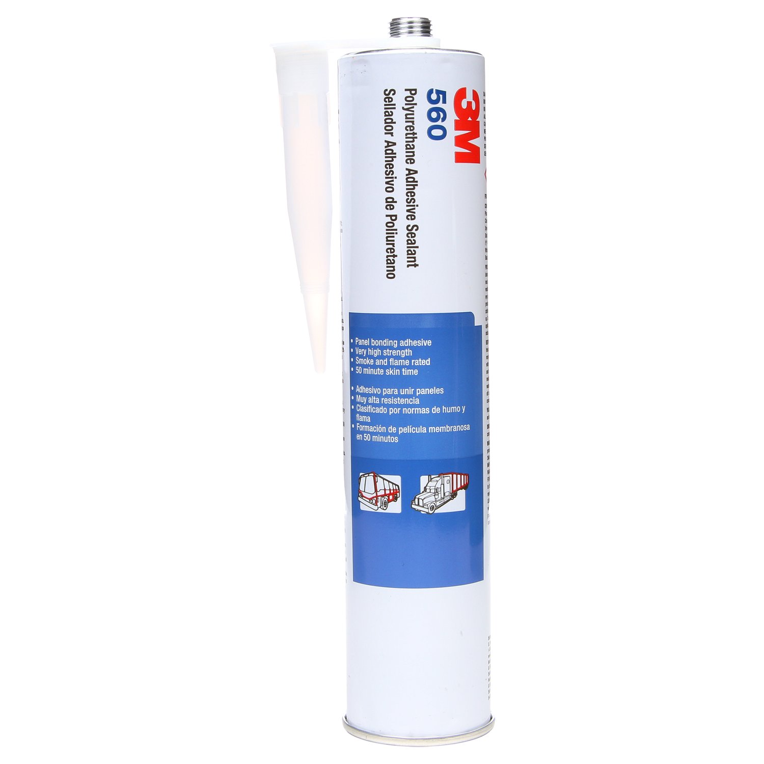 7000000945 - 3M Polyurethane Adhesive Sealant 560, White, 310 mL Cartridge, 12/case
