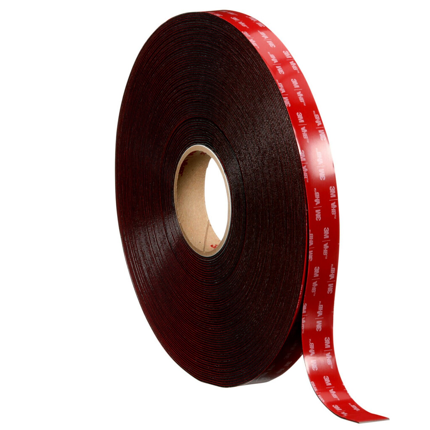 7000123933 - 3M VHB Tape 4919F, Black, 1 in x 72 yd, 25 mil, Film Liner, 9 Roll/Case