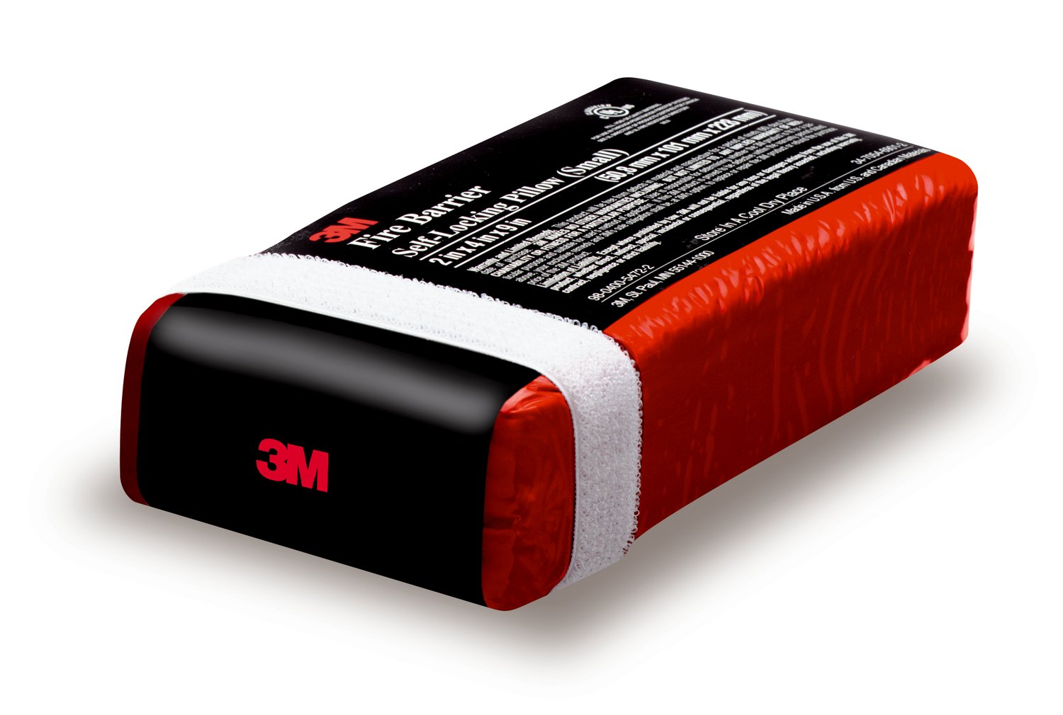7100138833 - 3M Fire Barrier Self-Locking Pillows FB249SL, Small, 2 in x 4 in x 9 in, 24/Case