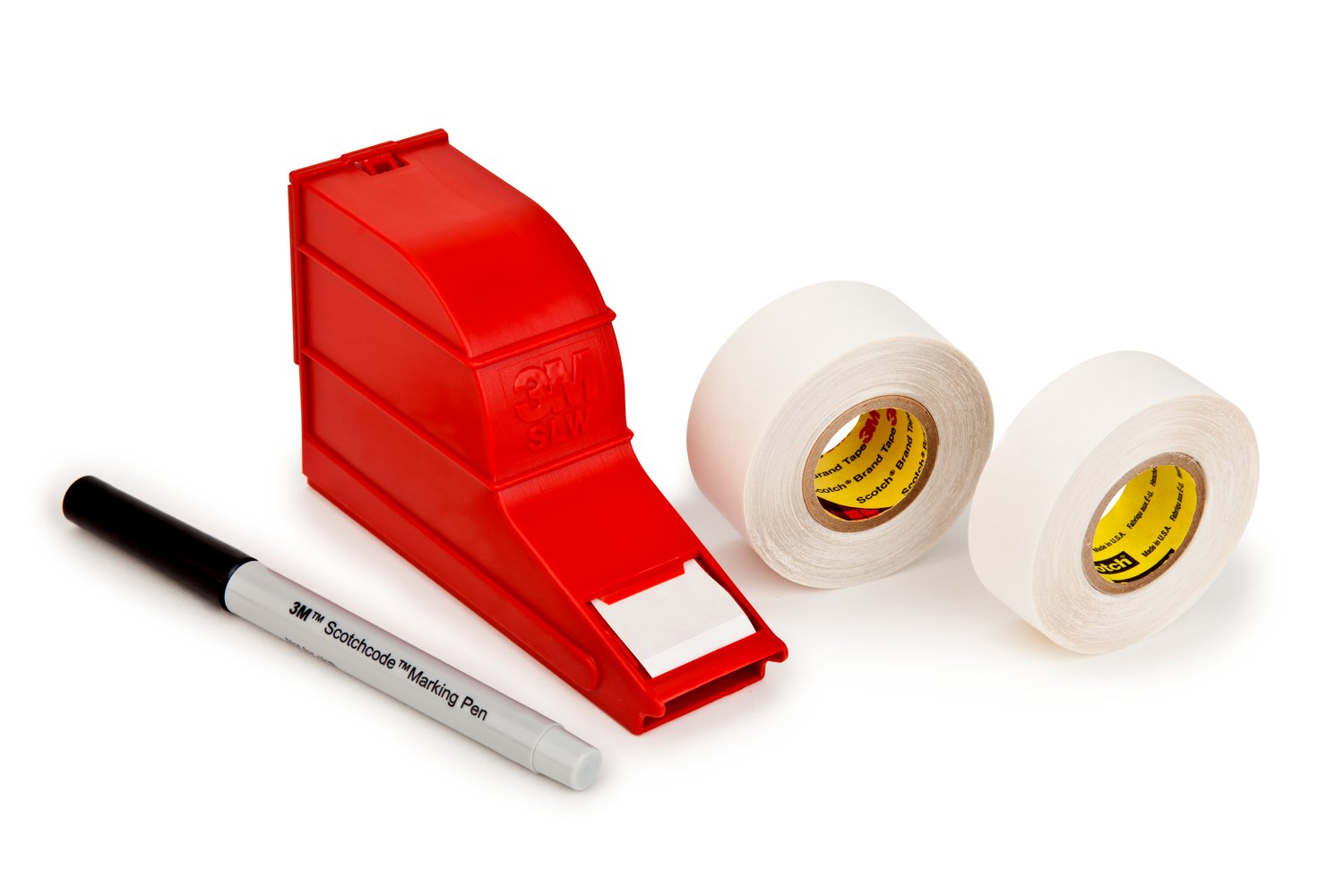 7000058135 - 3M ScotchCode Wire Marker Tape Refill Roll SLS-R, 1 in. x 2.125 in, 10/Case