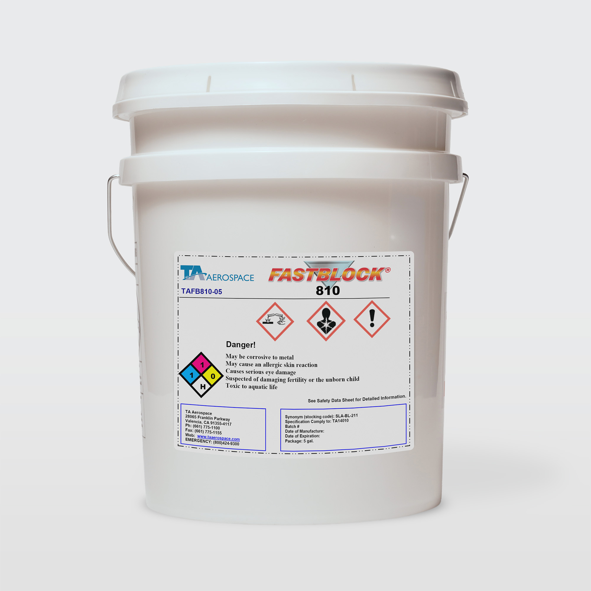  - FASTBLOCK-810 Aircraft Thermal Insulation - 5GL