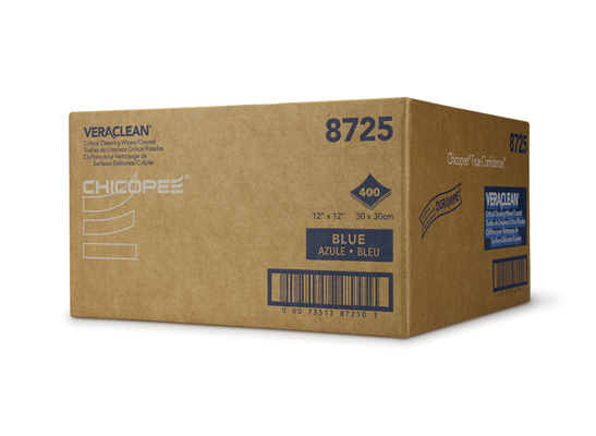  - Chicopee 8725 Veraclean® Critical Cleaning Wipe/Creped