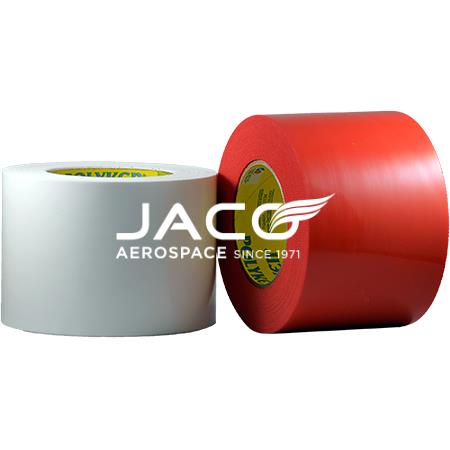  - Polyken 859 Heavy-Duty Permanent PE Film Tape - 9 mil - Red 48mm x 55m