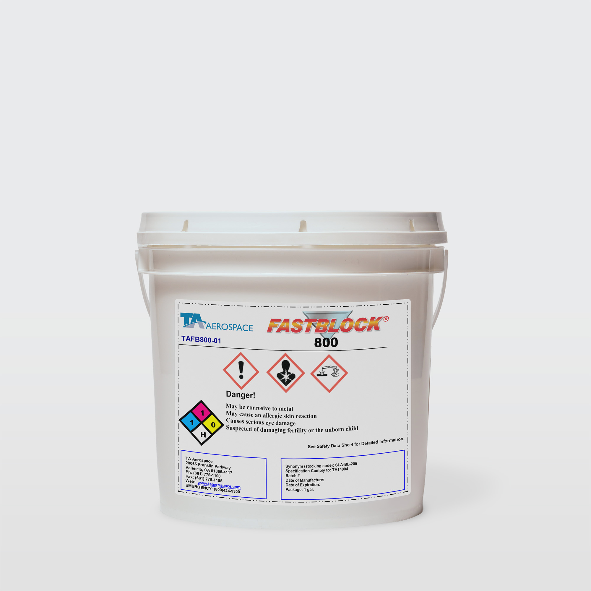  - FASTBLOCK-800 Aircraft Thermal Insulation - 2GL