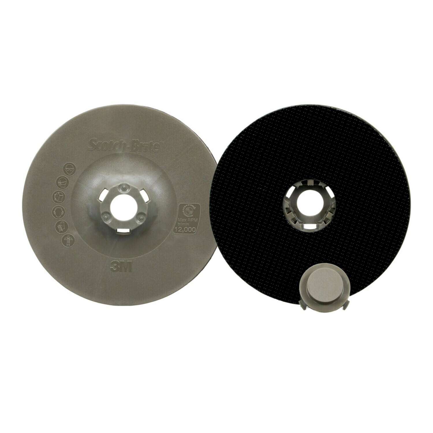 7100276339 - Scotch-Brite Universal Surface Conditioning Back-up Pad, 89871, 5 in (125mm), 10 ea/Case