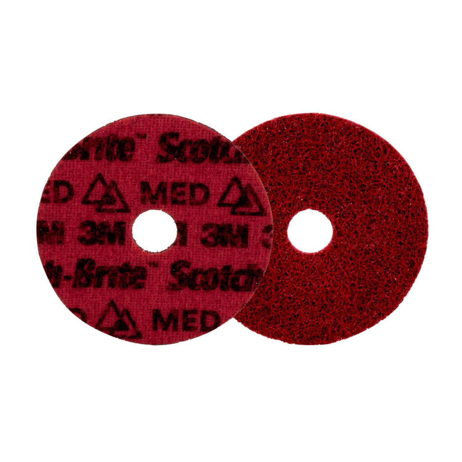 7100263885 - Scotch-Brite Precision Surface Conditioning Disc, PN-DH, Medium, 4-1/2 in x 7/8 in, 50 ea/Case