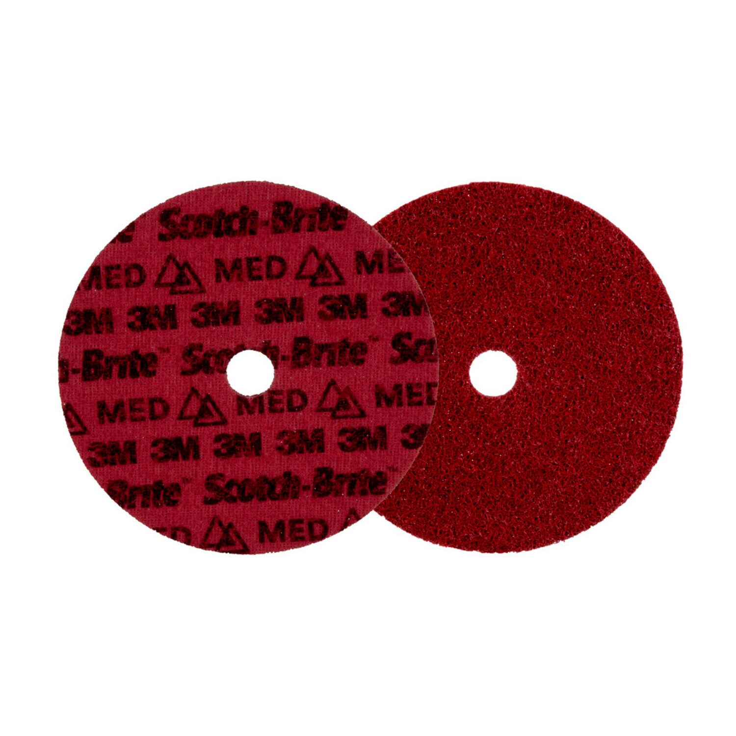 7100263894 - Scotch-Brite Precision Surface Conditioning Disc, PN-DH, Medium, 7 in x 7/8 in, 25 ea/Case