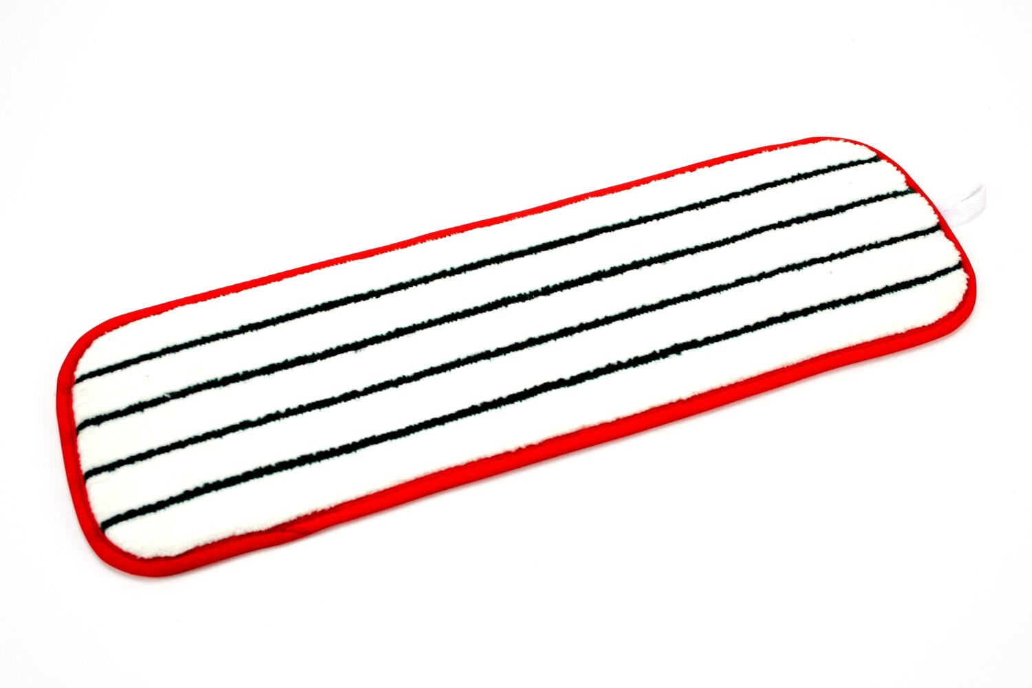 7000126855 - 3M Easy Scrub Microfiber Flat Mop, Red, 18 in, 10/Bag, 4 Bags/Case