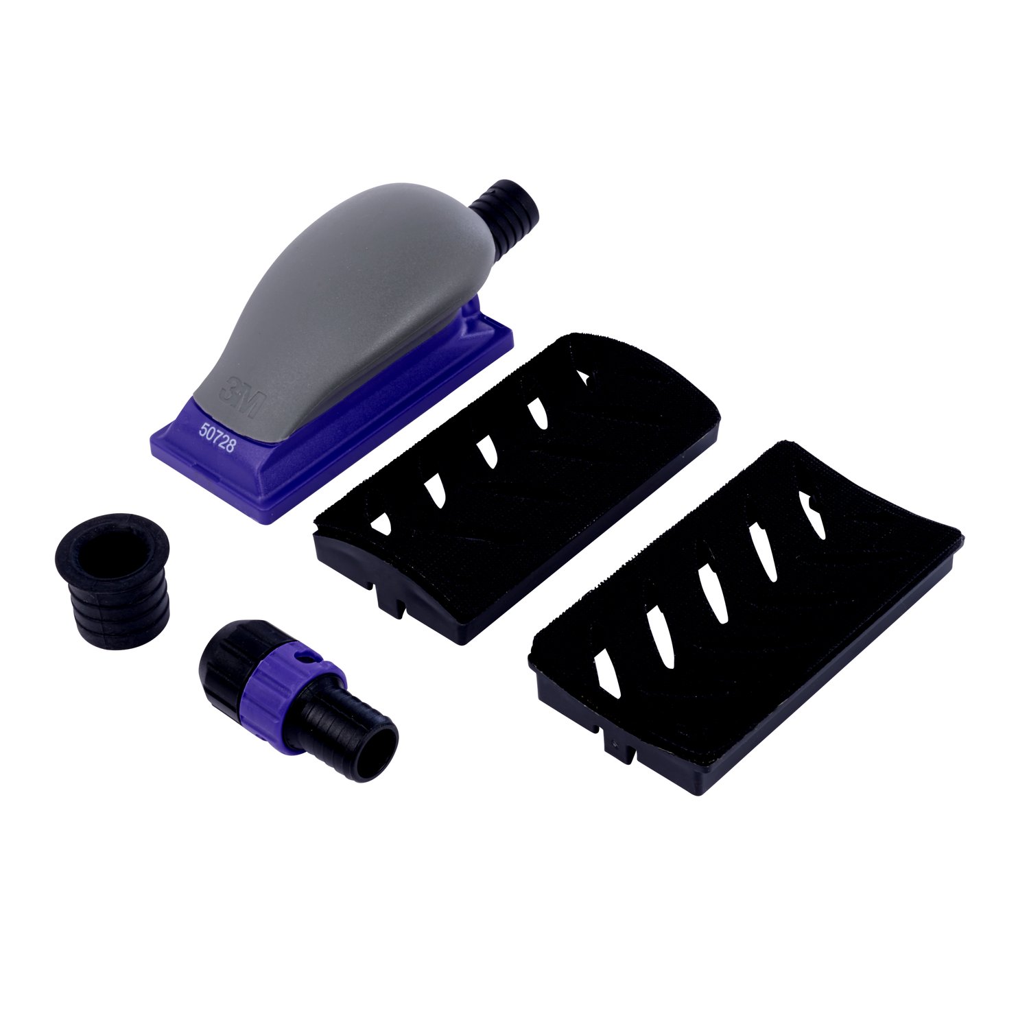 7000032209 - 3M Hookit Purple+ Curved Adapter Set Multi Hole, 50728, 70 mm x 127 mm