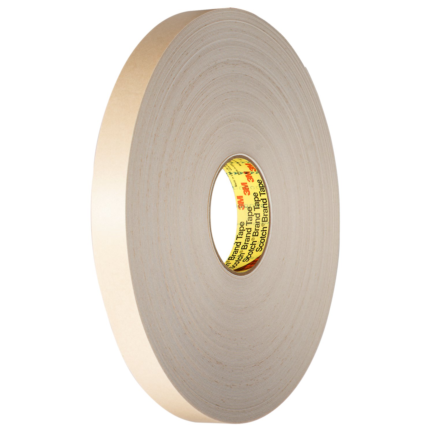 7100037890 - 3M Double Coated Polyethylene Foam Tape 4492W, White, 54 in x 72 yd, 31 mil, 1 Roll/Case