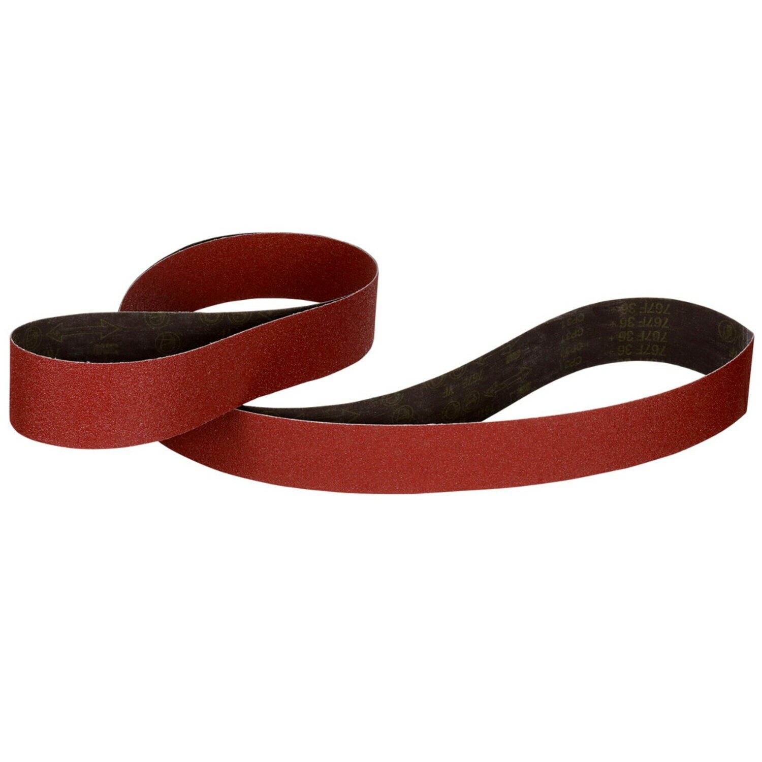 7100275846 - 3M Cloth Belt 767F, 60+ YF-weight, 2 in x 132 in, Film-lok, Single-flex, 50 ea/Case