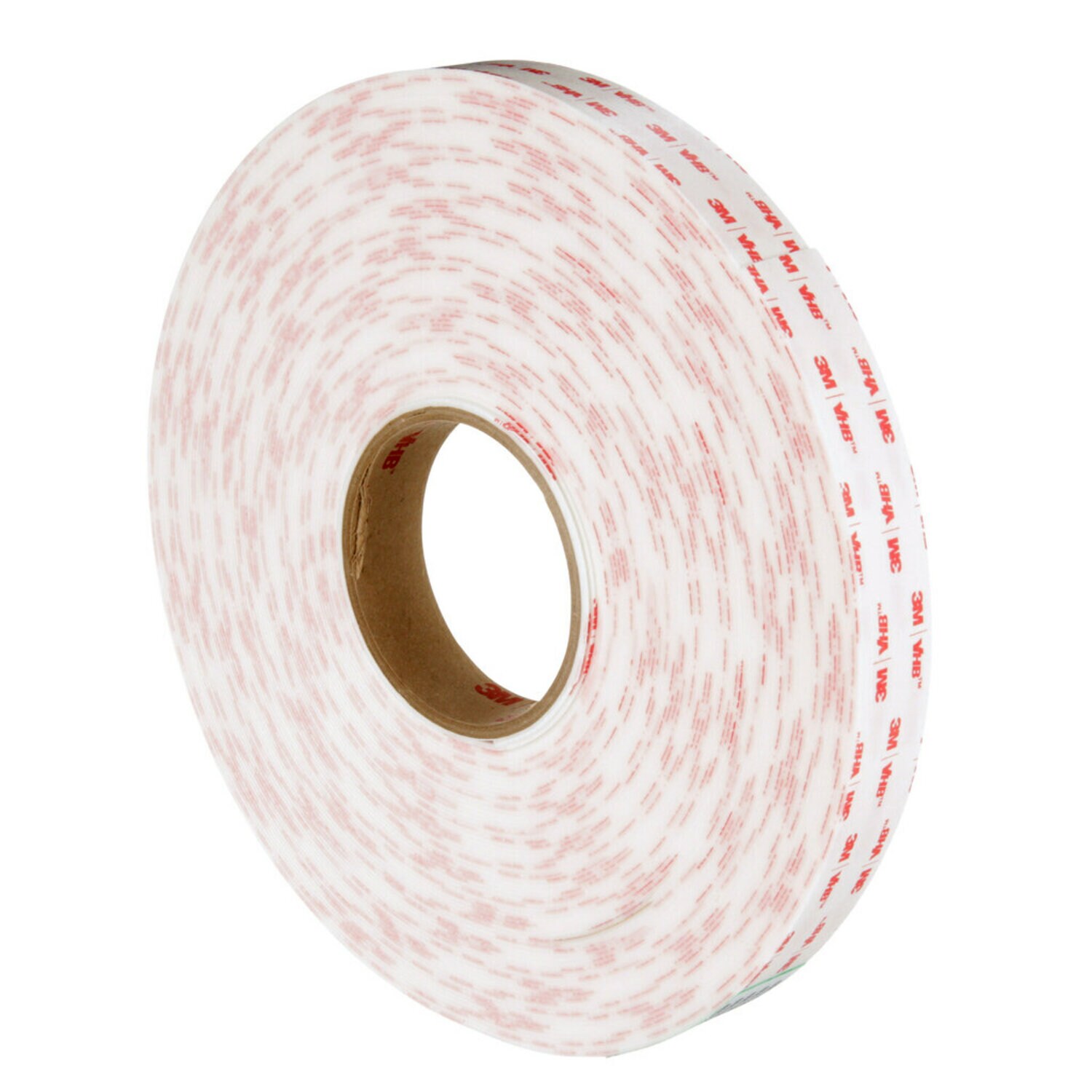 7100334001 - 3M VHB Tape 4950, White, 1/4 in x 36 yd, 45 mil, 36 Roll/Case