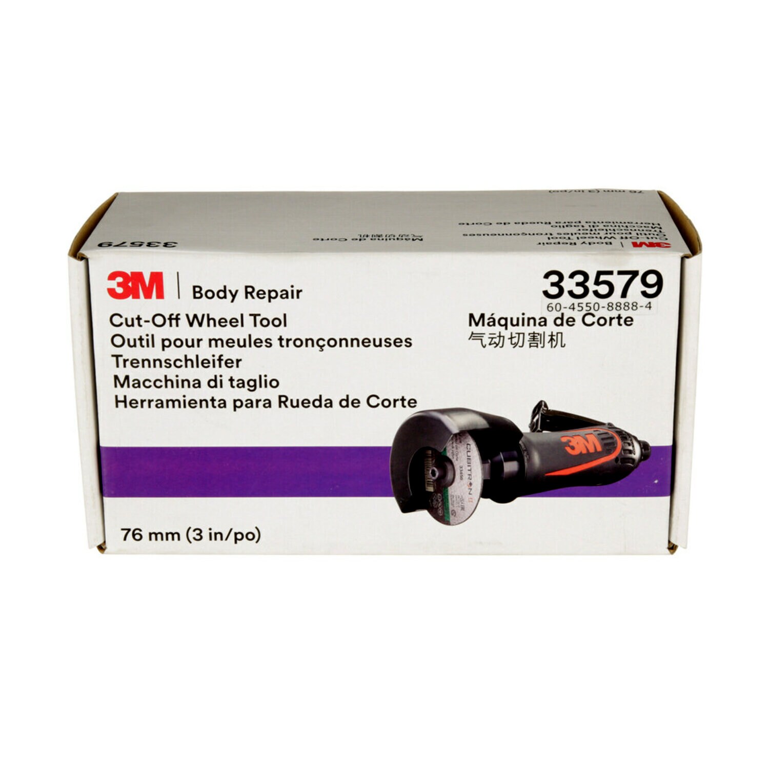 7100110997 - 3M Cut-Off Wheel Tool 33579, 76 mm (3 in), 1/Case