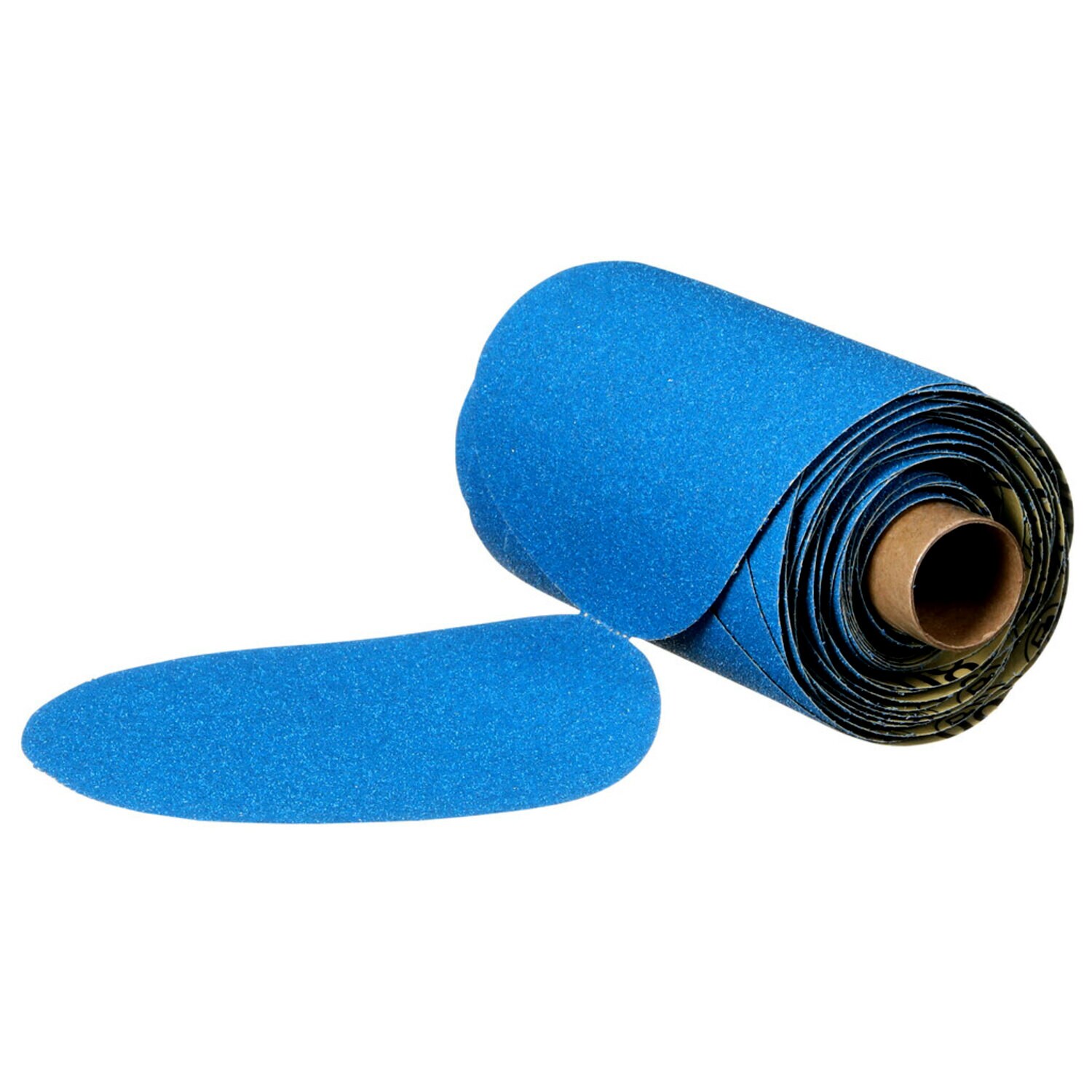7100199698 - 3M Stikit Blue Abrasive Disc Roll 321U, 36265, 5 in, 80, No Hole, 50 Discs/Roll, 5 Rolls/Case
