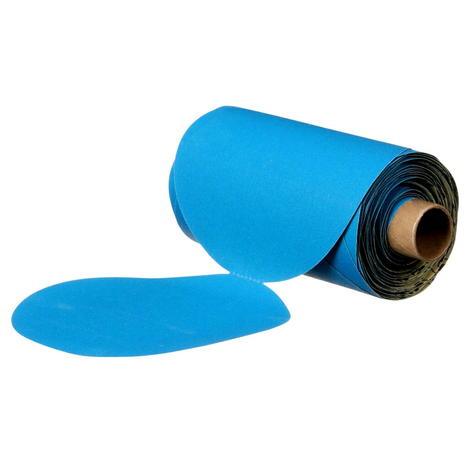 7100199702 - 3M Stikit Blue Abrasive Disc Roll 321U, 36269, 5 in, 220, No Hole, 100 Discs/Roll, 5 Rolls/Case
