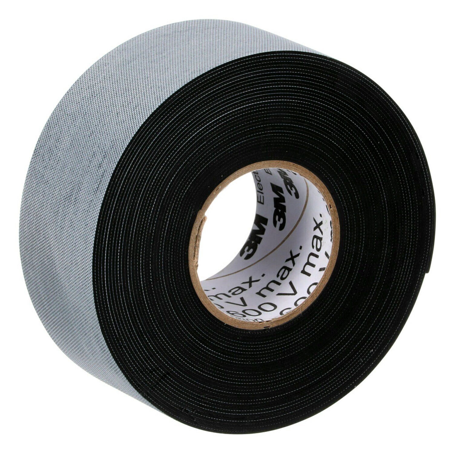 7000090115 - 3M Temflex Rubber Splicing Tape 2155, 1-1/2 in x 22 ft, Black, 45 rolls/Case