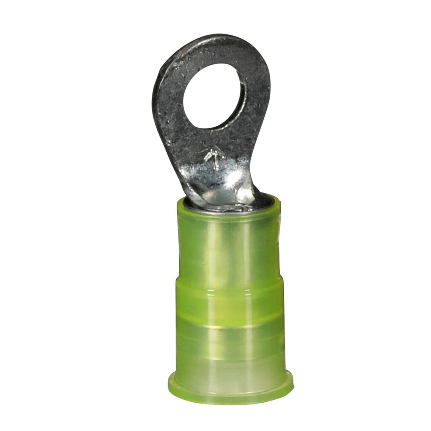 7000133297 - 3M Scotchlok Ring Nylon Insulated, 50/bottle, MNG10-10RX, standard-style ring tongue fits around the stud, 500/Case