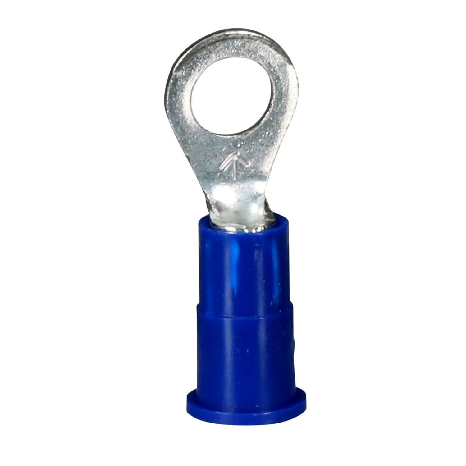 7000133366 - 3M Scotchlok Ring Vinyl Insulated, 100/bottle, MVU14-10RX, standard-style ring tongue fits around the stud, 500/Case
