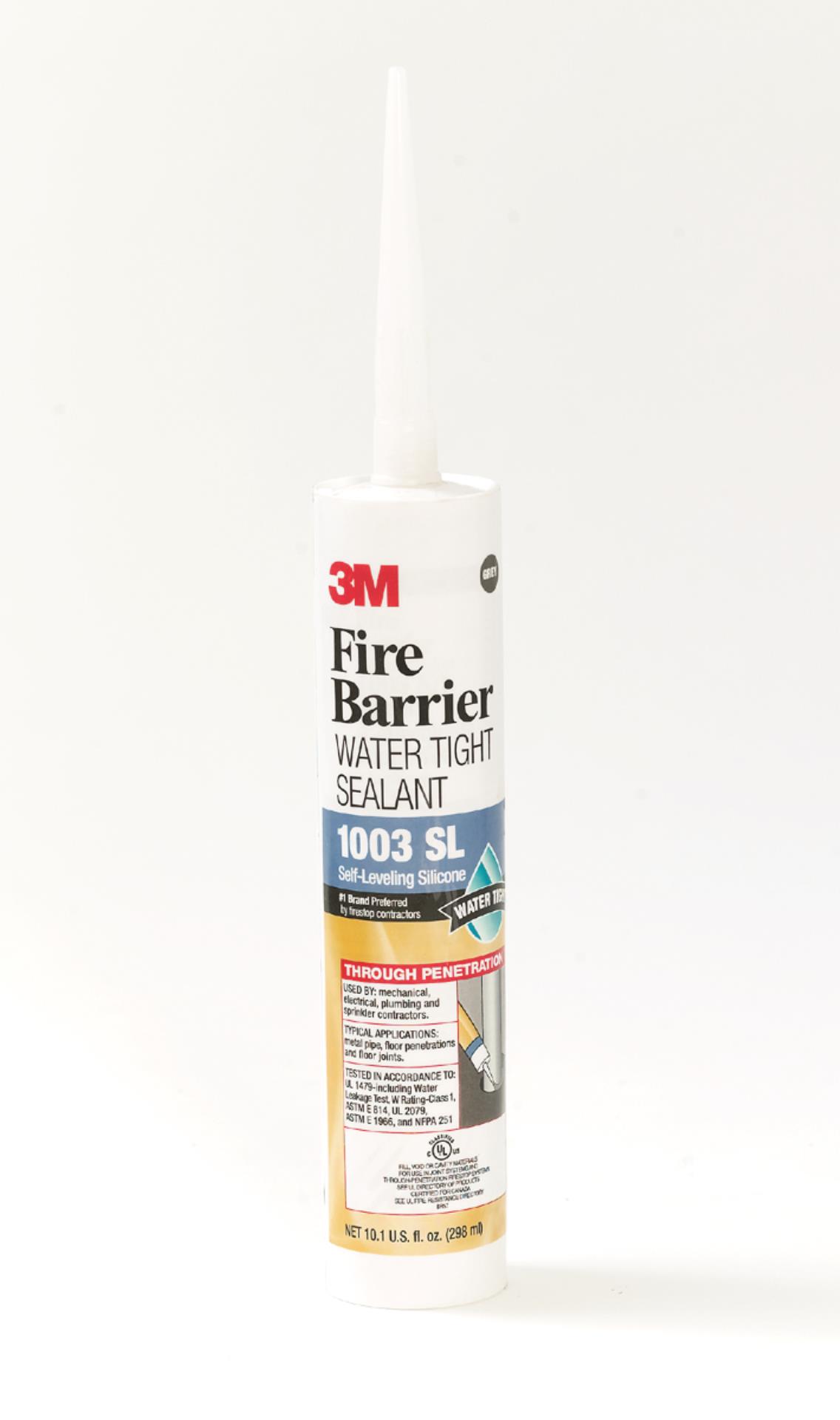 7000059414 - 3M™ Fire Barrier Water Tight Sealant 1003 SL, Gray, 20 fl oz Sausage Pack, 12/case