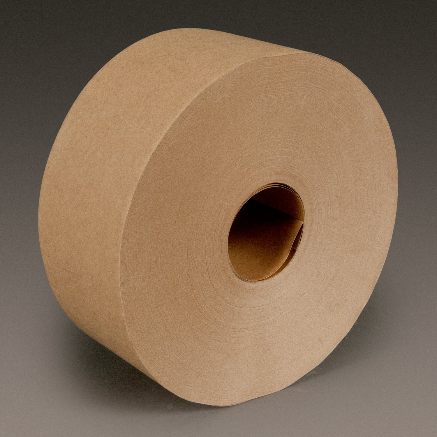 7000049628 - 3M Water Activated Paper Tape 6142, Natural, Medium Duty, 3 in x 600 ft, 10/Case