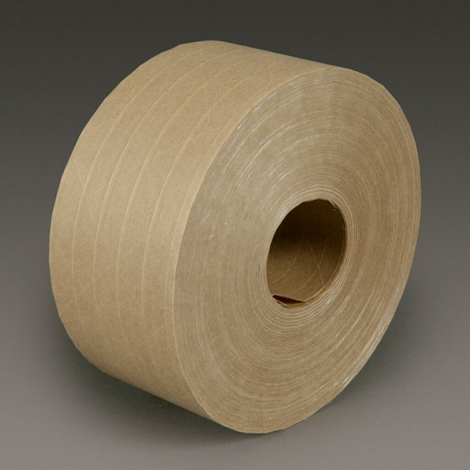7010313035 - 3M Water Activated Paper Tape 6146, Natural, Medium Duty Reinforced, 72
mm x 450 ft, 10/Case