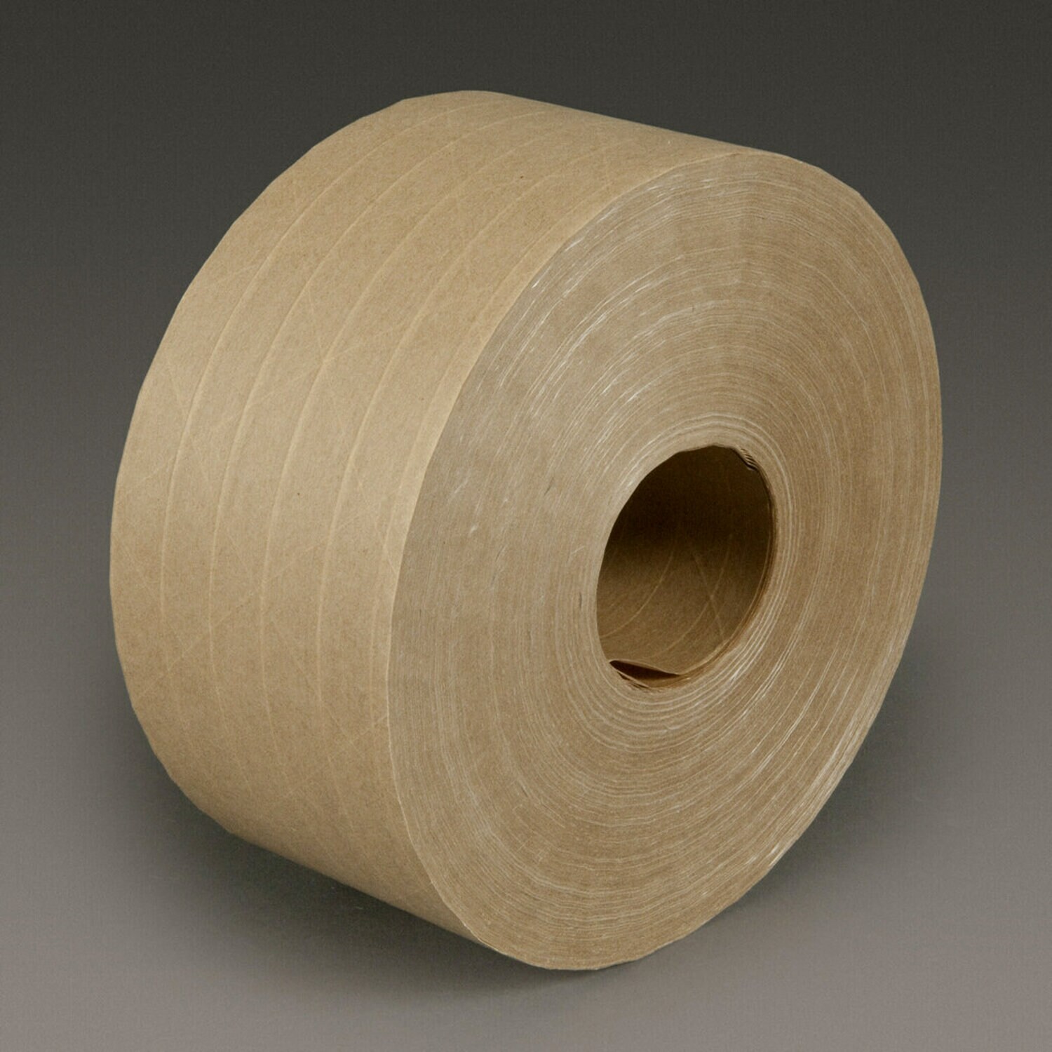 7010374914 - 3M Water Activated Paper Tape 6146, Natural, Medium Duty Reinforced, 6 in x 4500 ft, Pallet Pack