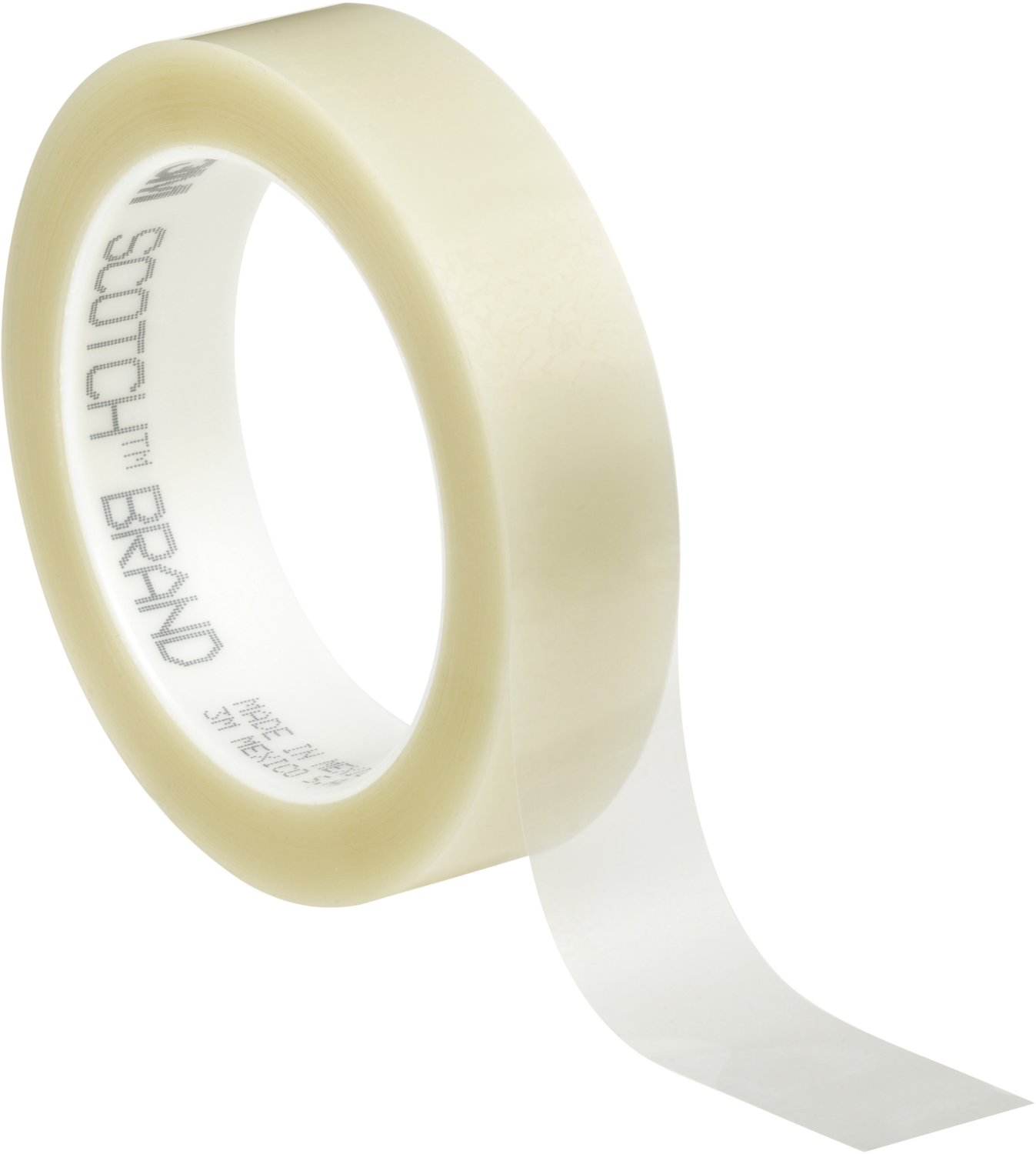 7000047523 - 3M Polyester Film Tape 853, Transparent, 1/2 in x 72 yd, 2.2 mil, 72 Rolls/Case