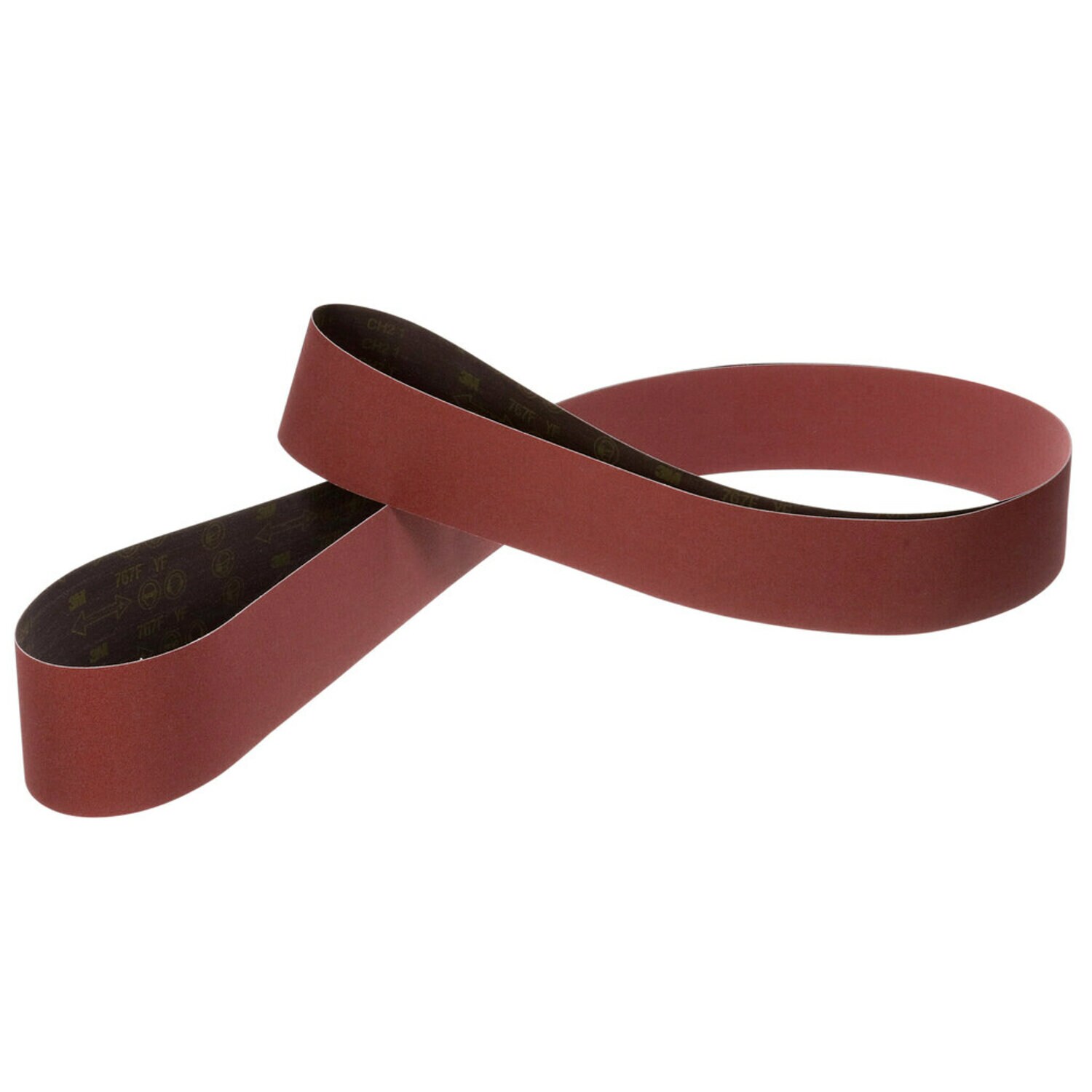 7100273646 - 3M Cloth Belt 767F, 36+ YF-weight, 4 in x 132 in, Film-lok, Single-flex, 25 ea/Case