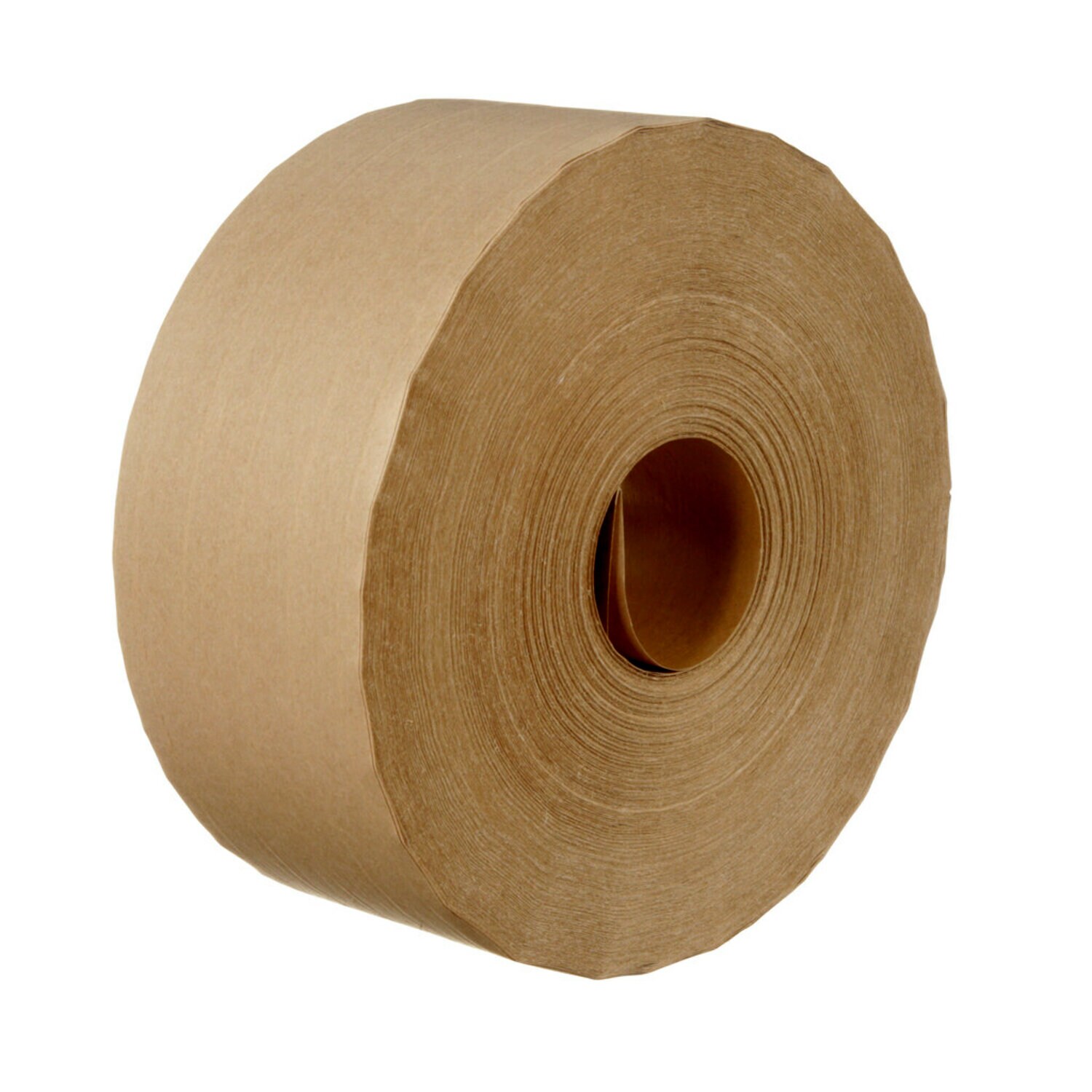 7000124808 - 3M Water Activated Paper Tape 6147, Natural, Performance Reinforced, 3 in x 450 ft, 10/Case
