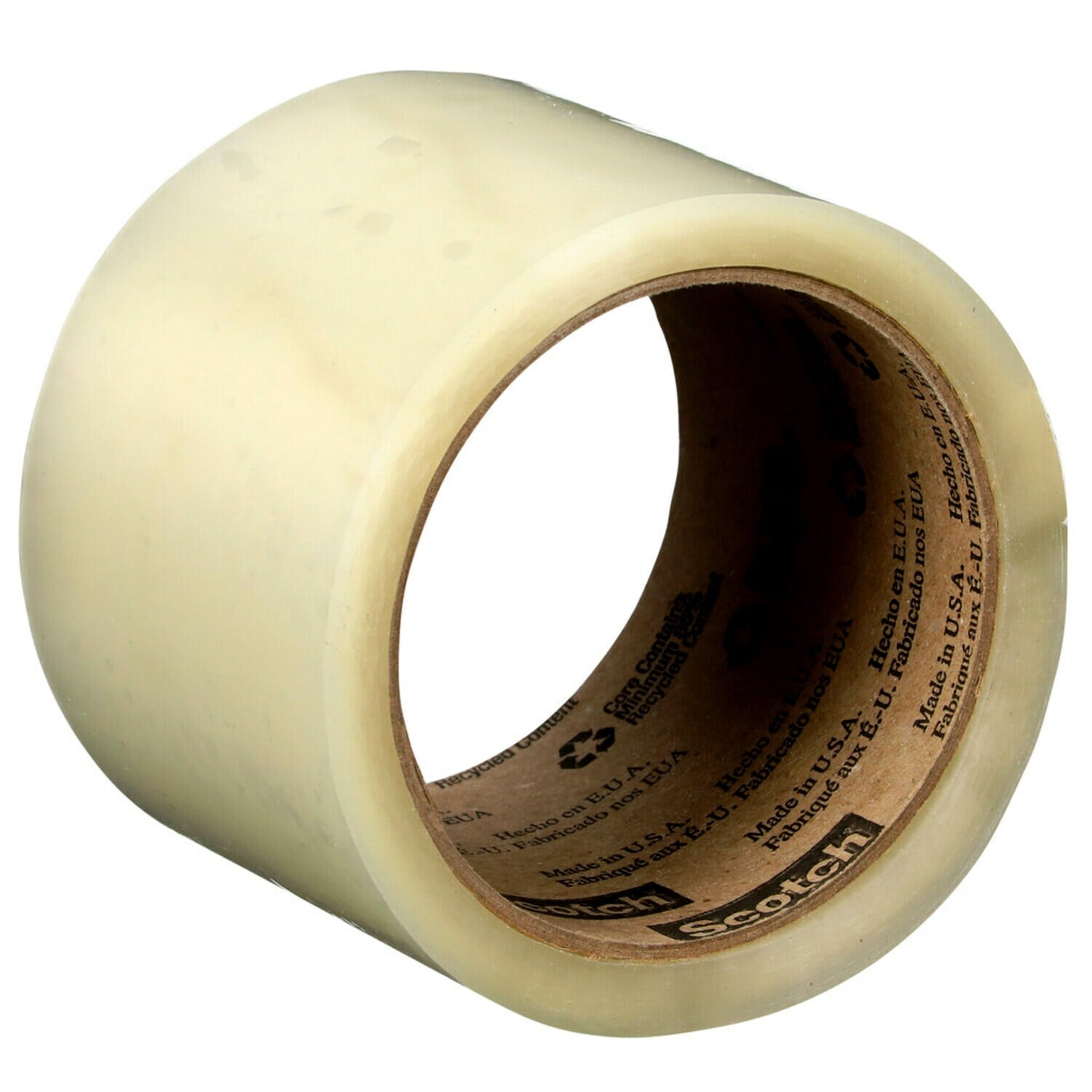 7100288299 - Scotch High Tack Box Sealing Tape 371+, Clear, 72 mm x 100 m, 24 Rolls/Case