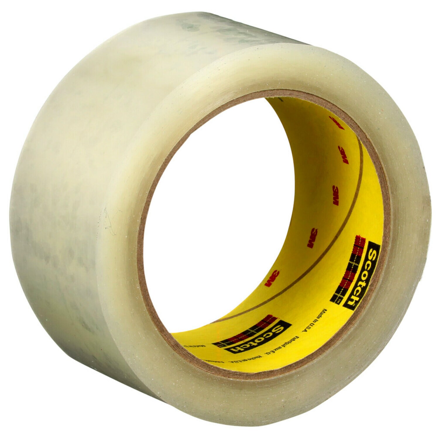 7100215092 - Scotch High Tack Box Sealing Tape 375+, Clear, 48 mm x 50 m, 36/Case