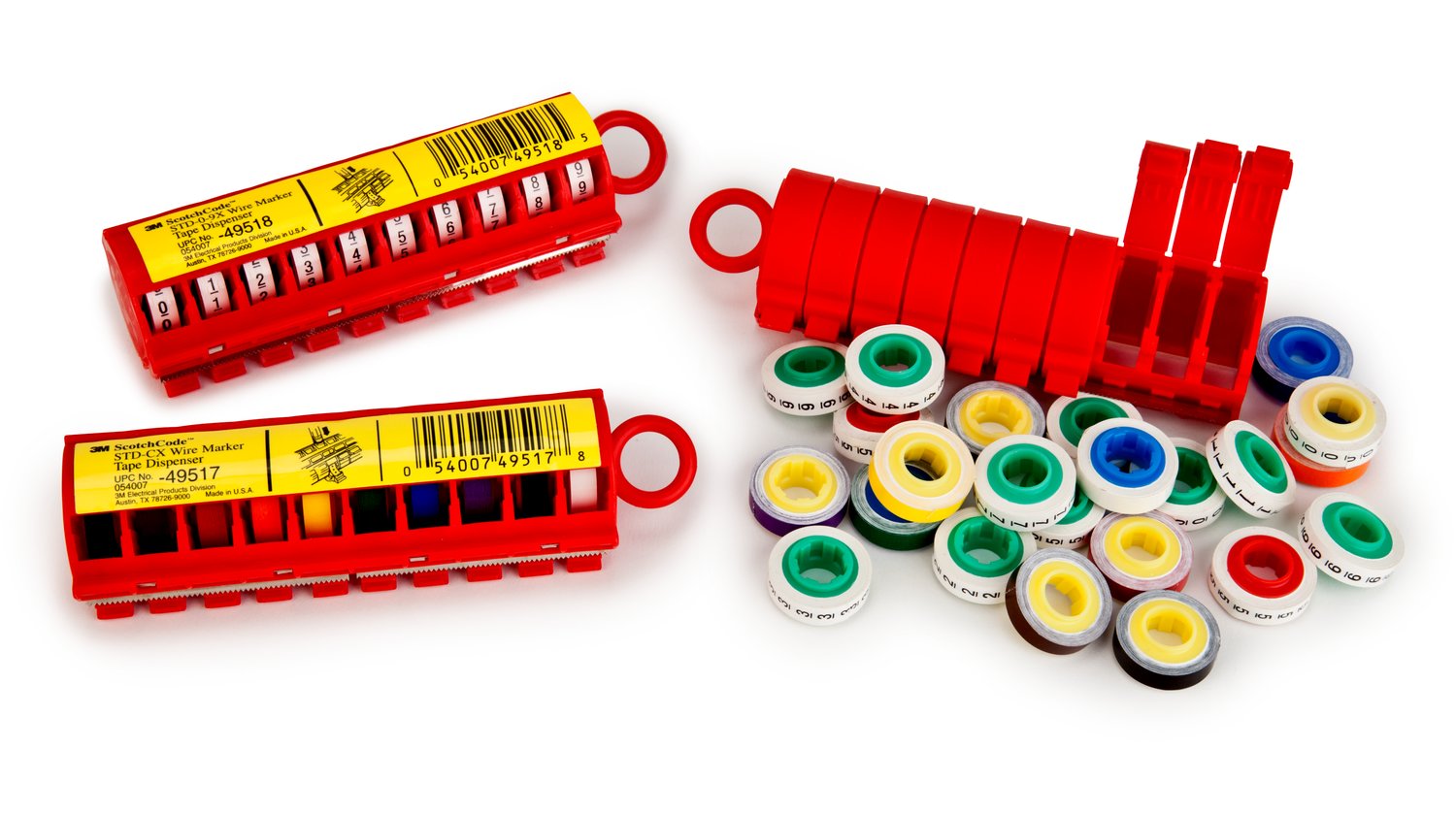 7000058255 - 3M ScotchCode Wire Marker Tape Refill Roll SDR-1, 50 Rolls/Case