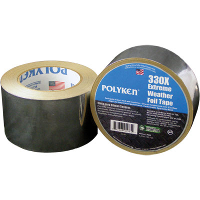  - Nashua 330X Extreme Weather Foil Tape - Aluminum 72mm x 46m