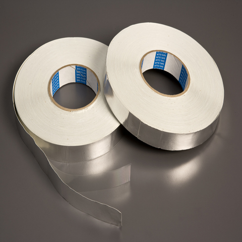  - P-12L Aluminum Foil Tape And Liner LamiNATed With Cotton Cloth Permacel/Nitto