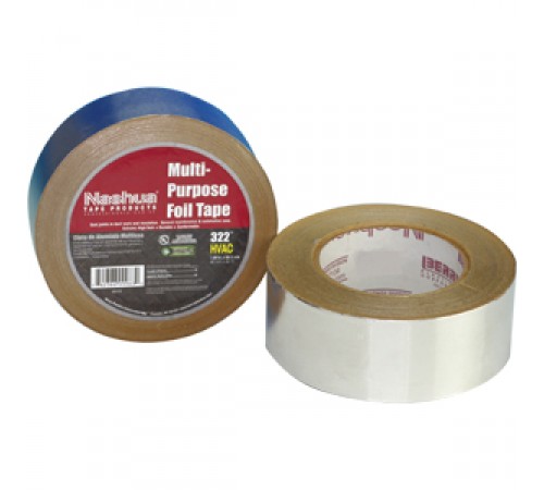  - Nashua 322 Multi-Purpose Foil Tape - Aluminum 72mm x 46m